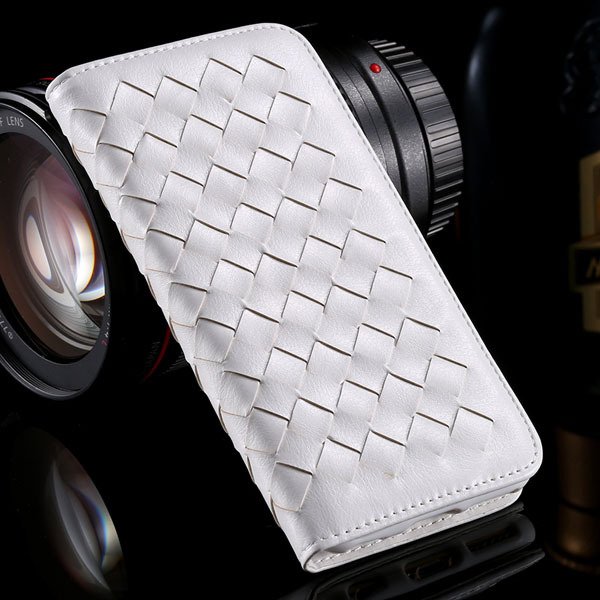I6 Weaving Case Flip Magnetic Wallet Cover For Iphone 6 4.7Inch Fu 32270042535-2-white
