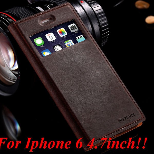 I6/6 Plus Original Genuine Leather Case Vintage Window Cover For I 32290530148-1-for I6 Normal
