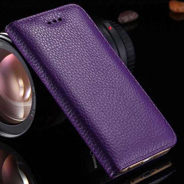 I6 Plus Genuine Leather Case For Iphone 6 Plus 5.5Inch Mobile Phon 32236429737-5-purple