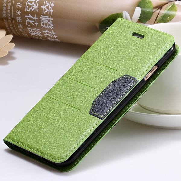 Cool Feeling Full Pu Leather Cover For Iphone 6 4.7Inch Wallet Cas 32246961403-2-green