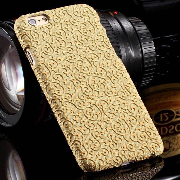Noble Royal Palace Special Structure Pu Leather Cover For Iphone 6 32242498722-3-yellow