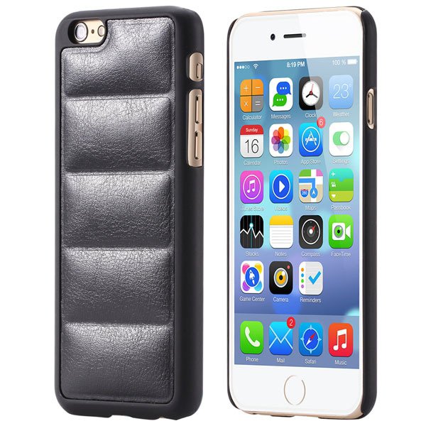Ultra Slim Sofa Grain Soft Case For Iphone 6 4.7Inch Pu Leather Ph 32242323360-1-black