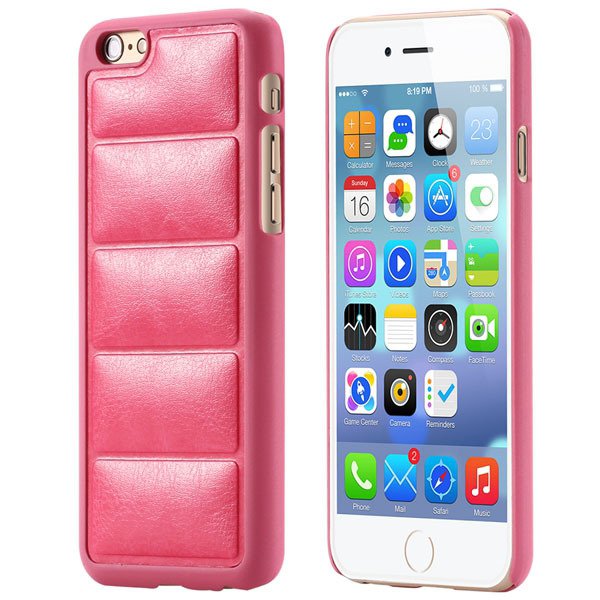 Ultra Slim Sofa Grain Soft Case For Iphone 6 4.7Inch Pu Leather Ph 32242323360-8-hot pink