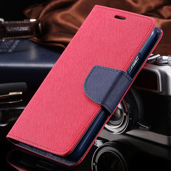 Pu Flip Leather Case For Samsung Galaxy S4 Siv I9500 Wallet Book S 1778782510-7-red
