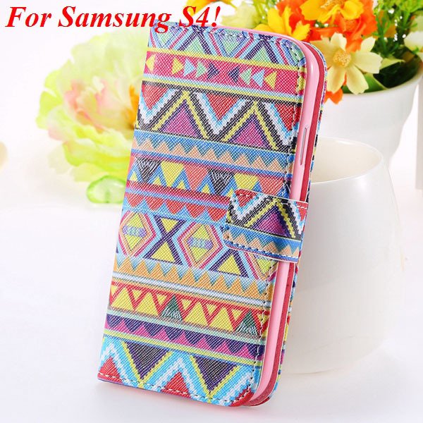 S5 S4 Case Flip Pu Leather Cover For Samsung Galaxy S5 I9600 S4 I9 1925680254-9-s4 big culture