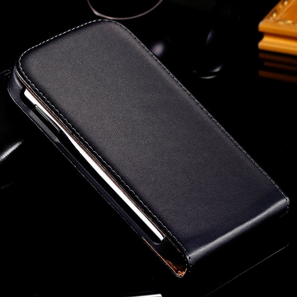 For Duos I9082 Genuine Leather Case Full Body Cover With Magnetic 1335985248-1-Black