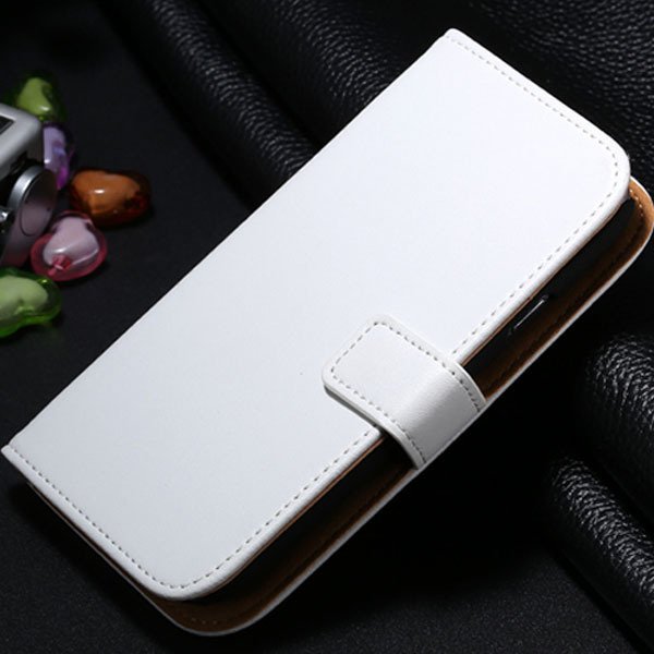 S3 Genuine Leather Case Flip Wallet Cover For Samsung Galaxy S3 Si 1772136100-2-white