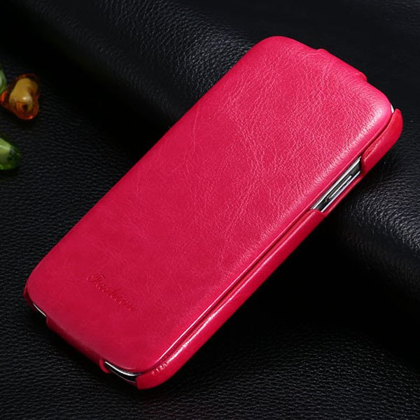 S4 Deluxe Pu Leather Case For Samsung Galaxy S4 S Iv I9500 Retro S 1771725043-4-hot pink