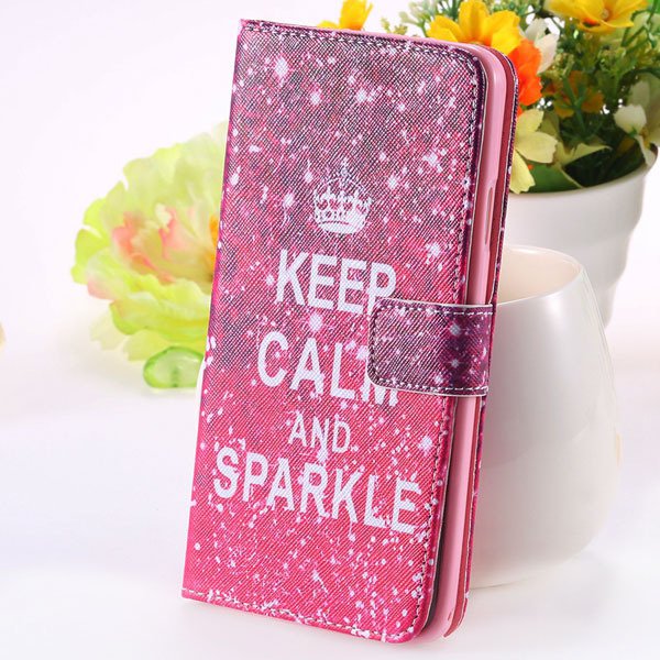 New Mat Pattern Pu Leather Case For Samsung Galaxy Note 3 Iii N900 1925915387-5-hot pink crown