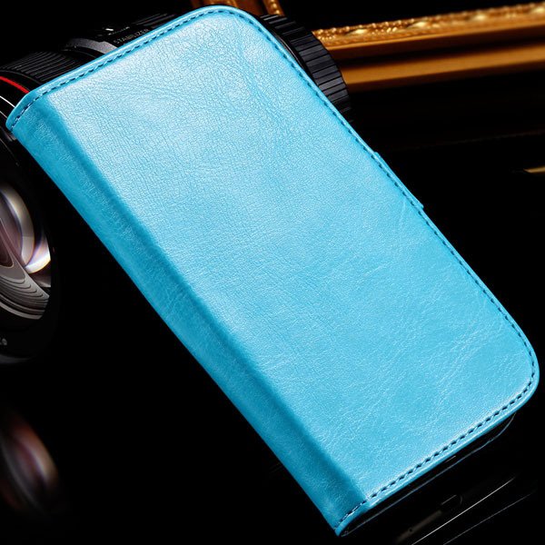 For Grand Duos I9082 Case Retro Pu Leather Cover For Samsung Galax 1064181420-6-blue