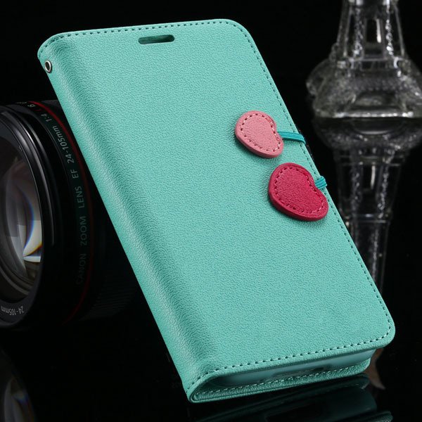 S4 Luxury Pu Leather Cover Wallet Bag With Card Slot For Samsung G 1810651625-3-mint green