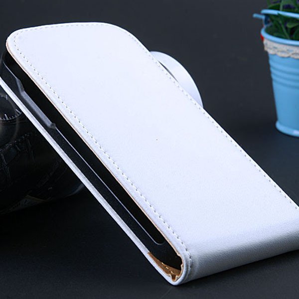 S4 Mini Genuine Leather Case Full Protect Cover For Samsung Galaxy 32239970117-8-white