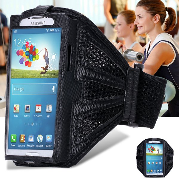Classic Black Breath Hole Gym Exercise Sport Armband For Samsung G 32247996047-1-