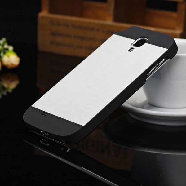 S4 Aluminum Metal Brush Back Case For Samsung Galaxy S4 Siv I9500 32237195497-1-white