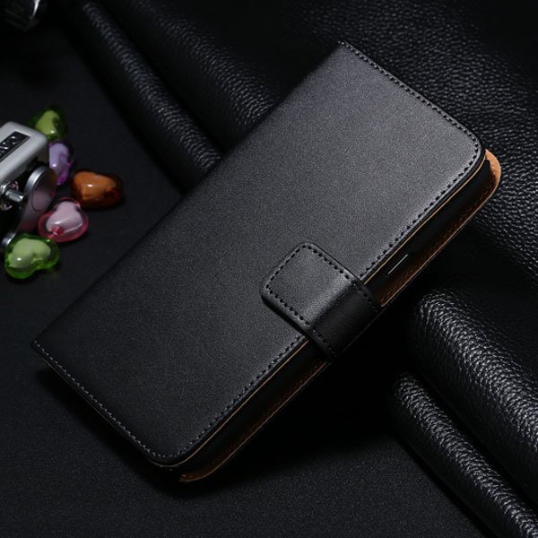 For Note 2 Genuine Leather Case For Samsung Galaxy Note 2 Ii Full 1336651278-1-black