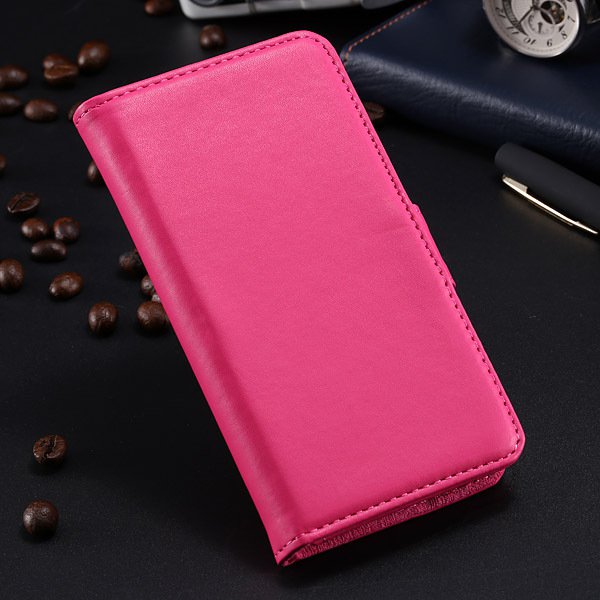 S5 Pu Leather Case For Samsung Galaxy S5 I9600 Flip Cover With Id 1790416343-3-hot pink
