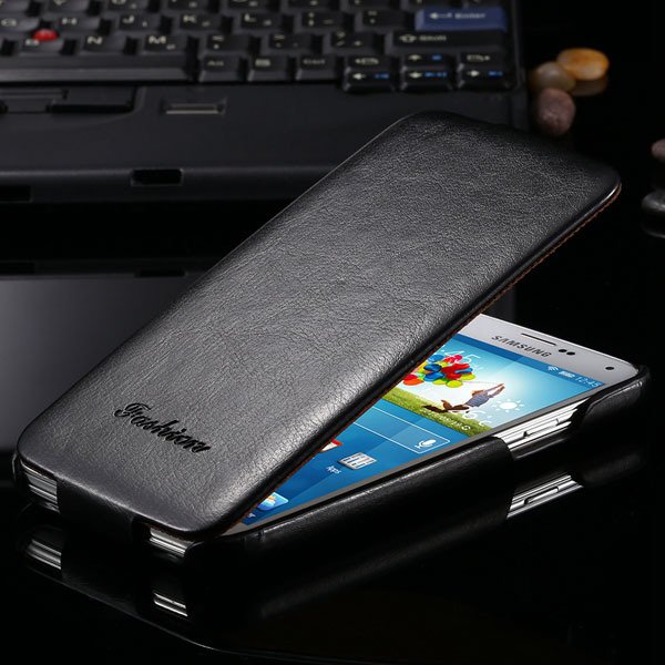 S5 Pu Leather Case Retro Flip Cover With Magnetic Buckle For Samsu 2024373909-1-black