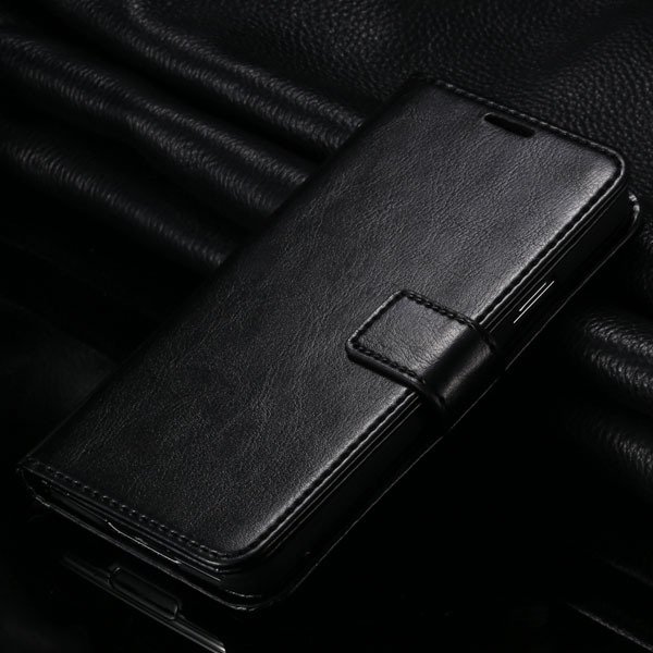 S5 Pu Leather Case For Samsung Galaxy S5 Sv I9600 Folio Flip Cover 1823146791-1-black