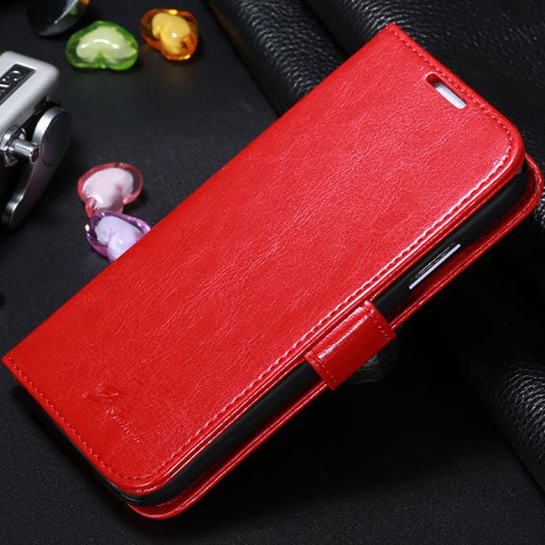 S4 Magnetic Flip Case For Samsung Galaxy S4 S Iv I9500 Full Protec 1770966738-3-red