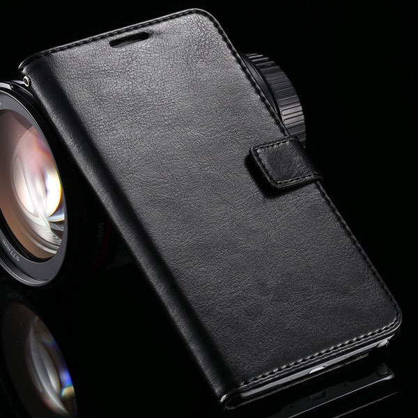 For Galaxy Note 4 Full Flip Cell Phone Cover For Samsung Galaxy No 32218670176-1-black