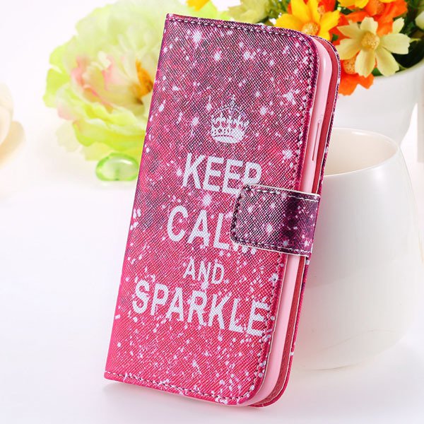Special Mat Pu Leather Case For Samsung Galaxy S3 Siii I9300 Walle 1925776325-5-hot pink crown