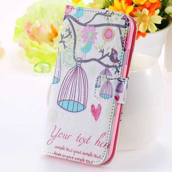 Special Mat Pu Leather Case For Samsung Galaxy S3 Siii I9300 Walle 1925776325-6-bird cage