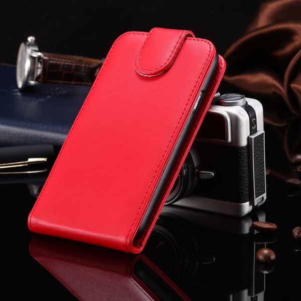 S5 Flip Pu Leather Case Full Protect Cover For Samsung Galaxy S5 I 1760263604-4-red