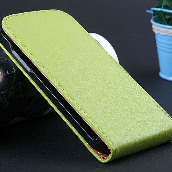 S4 Mini Flip Leather Case For Samsung Galaxy S4 Mini I9195 I9190 G 32240035795-4-green