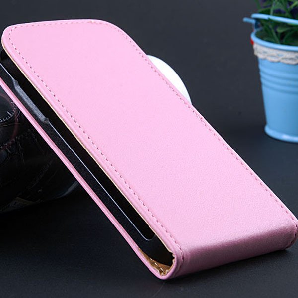 S4 Mini Flip Leather Case For Samsung Galaxy S4 Mini I9195 I9190 G 32240035795-6-pink