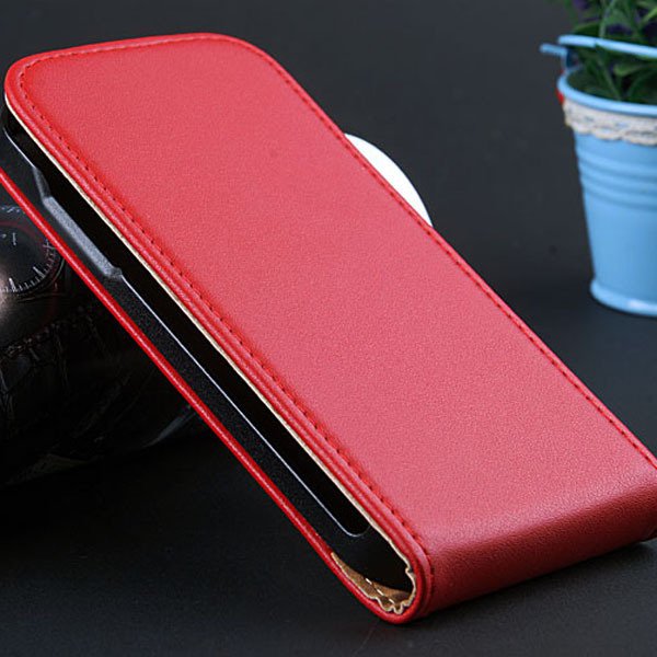 S4 Mini Flip Leather Case For Samsung Galaxy S4 Mini I9195 I9190 G 32240035795-7-red