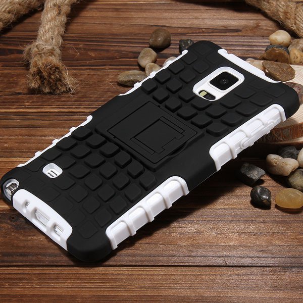 For Note 4 Heavy Duty Case Armor Cover For Samsung Galaxy Note 4 I 32273909003-7-white