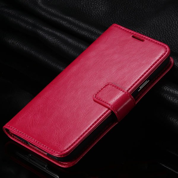 S5 Vintage Flip Case Pu Leather Cover For Samsung Galaxy S5 Sv I96 1823039273-6-hot pink