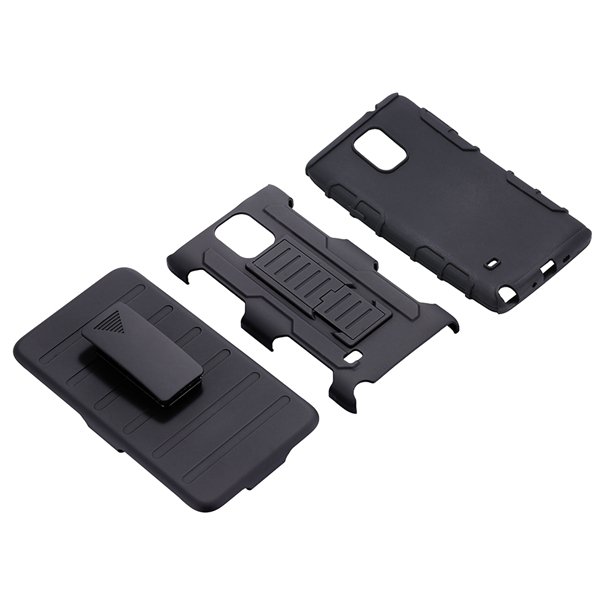 For Note 4 Future Armor Impact Hybrid Holster Case For Samsung Gal 32281832522-1-black