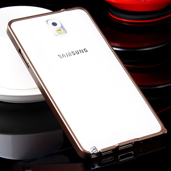 Luxury 0.7Mm Ultra Thin Slim Metal Frame Bumper For Samsung Galaxy 32247631233-2-brown