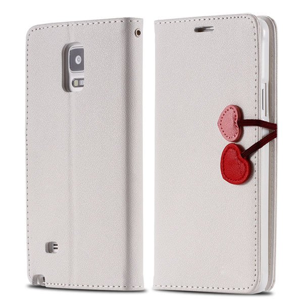 Heart Buckle Full Cover For Samsung Galaxy Note 4 N9100 Phone Case 32242191249-3-white