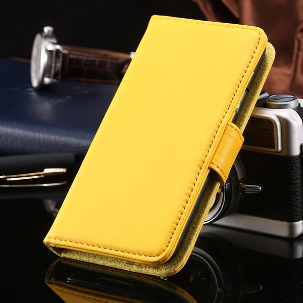 S5 Full Case For Samsung Galaxy S5 I9600 Photo Frame Wallet Book S 1747321783-7-yellow