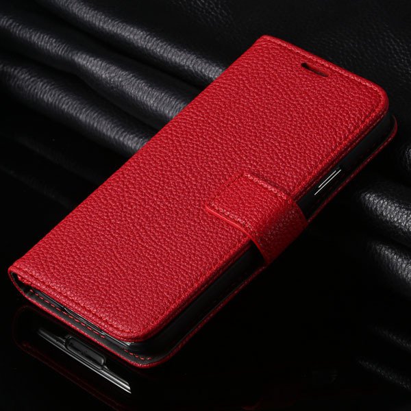 New Flip Case For Samsung Galaxy S5 Siv I9600 Pu Leather Cover Lit 1851217980-3-red