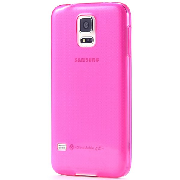 S5 Clear Case 0.3Mm Ultra Thin Soft Tpu Back Cover For Samsung Gal 32299464525-4-rose