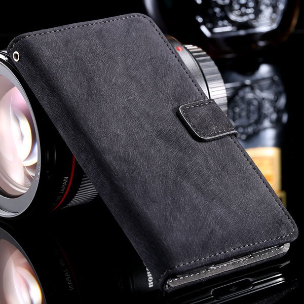 S5 Stand Case Flip Phone Cover For Samsung Galaxy S5 Sv I9600 Full 32261600083-5-black