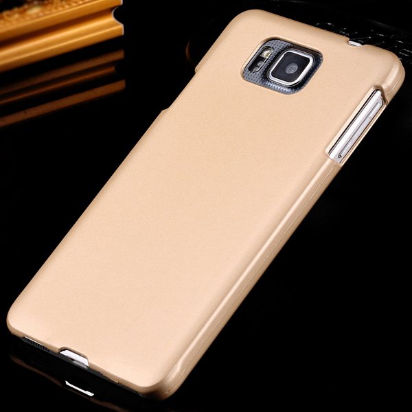 For Alpha G850 Back Case Lubricating Mat Pc Hard Cover For Samsung 32281540556-3-gold