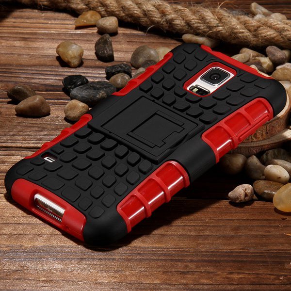 S5 Heavy Duty Case Armor Cover For Samsung Galaxy S5 Sv I9600 G900 32273877350-4-red