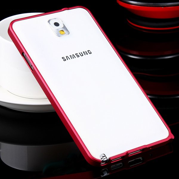 Shiny Arrival 0.7Mm Ultra Thin Metal Frame Case For Samsung Galaxy 32247624583-6-red