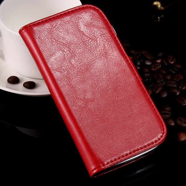 S3 Luxury Pu Leather Case Retro Wallet Book Cover For Samsung Gala 1064181443-3-red