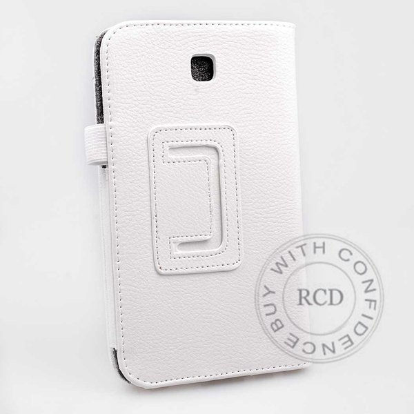 Flip Stand Full Case For Samsung Galaxy Tab 3 P3200 7.0 Elegant Pu 1138274901-1-white