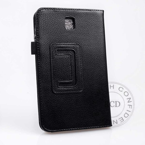 Flip Stand Full Case For Samsung Galaxy Tab 3 P3200 7.0 Elegant Pu 1138274901-2-black