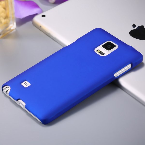 Note 4 Luxury Back Case Lubricating Smooth Hard Pc Cover For Samsu 32282032233-3-blue