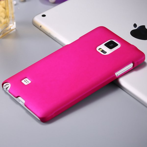 Note 4 Luxury Back Case Lubricating Smooth Hard Pc Cover For Samsu 32282032233-5-rose