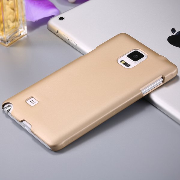 Note 4 Ultra Slim Case Mat Lubricating Smooth Back Cover For Samsu 32280965420-3-gold
