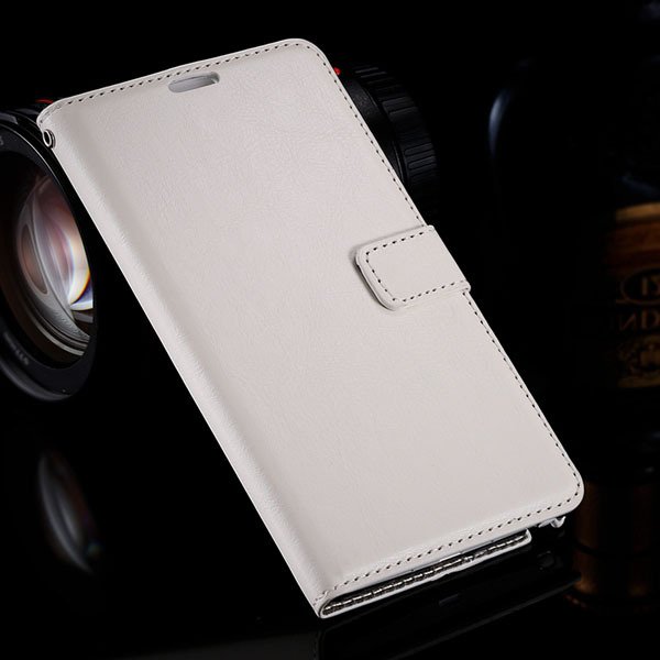 Note 4 Luxury Pu Leather Case Flip Wallet Cover For Samsung Galaxy 32283665438-2-white