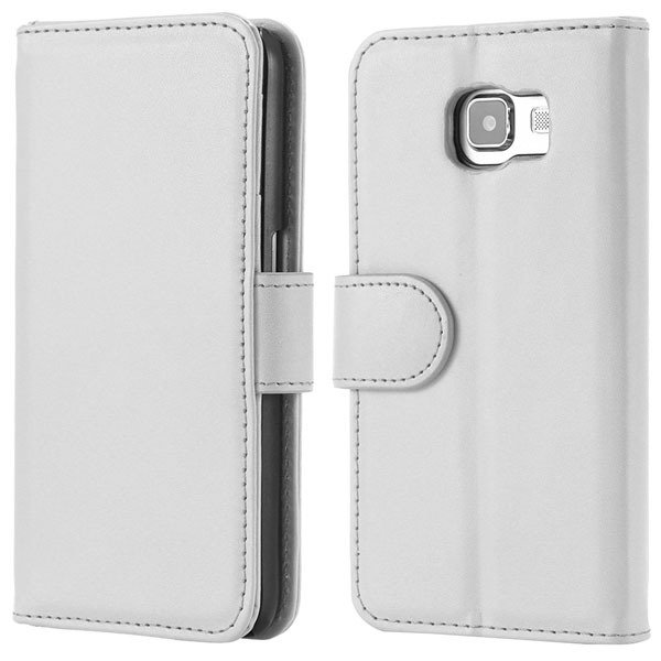 S6 Flip Pu Leather Cover Luxury Full Protect Skin Case For Samsung 32299079566-3-white